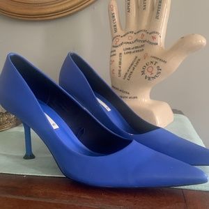 Zara Blue Heels